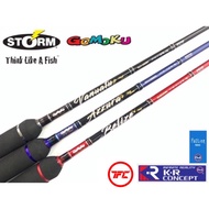 STORM Gomoku Saltwater Expedition Spinning & Overhead Jigging Rod Belize Azzurra Vanuatu