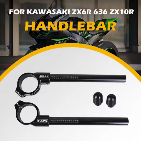 7 Degree 0 Degree 50MM/Motorcycle Handlebar Clip-Ons Fork Clip ons For KAWASAKI ZX6R 636 (2003-2008)