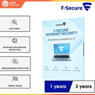[ Original Malaysia Code ] Genuine F-Secure Antivirus  -Internet Security 2025-  For Windows ( 1 yea