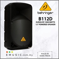 Behringer Eurolive B112D 1000 Watts Active 2-Way 12" PA Speaker System with Wireless Option and Inte