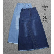Jeans Skirt /'sWanita Long Jeans Skirt /'sWanita Jeans Skirt Young/'s Rawis Jeans Skirt Simple/ Skir