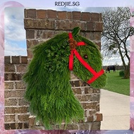 [Redjie.sg] Christmas Garlands Big Metal Wreath Home Wall Decor Easy Installation for Garden