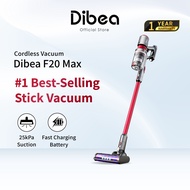 Dibea F20 Max Cordless Vacuum Cleaner Powerful 25,000 Pa Suction Power | Lightweight | Local Warrant