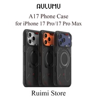 AULUMU A17 Heavy-Duty Case for iPhone 17 Pro/17 Pro Max - Shockproof TPU, Enhanced Drop Defense