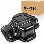 Engine Oil Pan with Drain Plug Compatible with Toyota Camry/Solara 2002-2006, Corolla/Matrix 2009-20