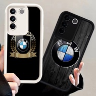 N51 BMW Black and White Silicone Casing for VIVO V29 Y81 V29E Y100 Y29 Y81s Pro 5G Case