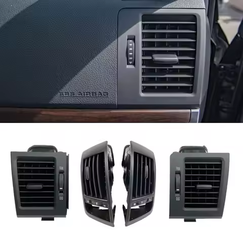 LC200 Car Interior Dashboard A/C Center Side Air Vent Frame Penal For Toyota Land Cruiser 200 FJ200 