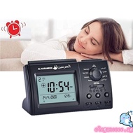 ELEGA Muslim Azan Alarm Table Clock Automatic Digital Alarm Clock Temperature Display