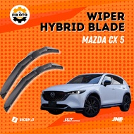 Car Wiper - Mazda CX-5 - Hybrid Blade Model 1 SET 2 PCS RightKiri W301