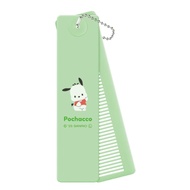 Pochacco 2 Way Mirror Comb Sanrio Hair Brush Pocket Mirror Beauty Care New