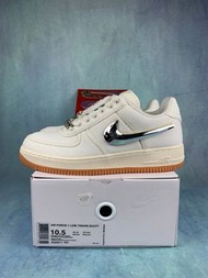 Travis Scott x Nike Air Force 1 Low 「Sail」 米白夜光  AQ4211-101 35-46碼 香港順豐包郵
