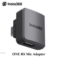 Insta360 ONE RS Mic Adapter For  Insta 360 Sport Camera  For Crisper Audio Vlog Video Original Accessories