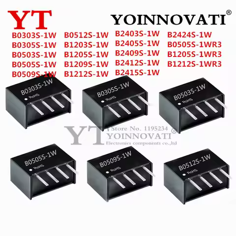 5PCS New B0505S-1WR3 B0505S B0503S B0509S B0512S B0303S B0305S B1205S B1212S B2405S B2412S B2415S B2