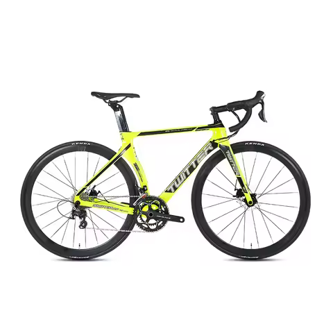 Twitter Sniper 2.0 Cheap Men Racing Bicycle T800 Carbon Fibre Frameset Hydraulic Disc Brake Road Bik