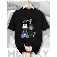 Hip Hop Trendy Style < Cypress Hill} Pure Cotton Breathable, Character Printed T-Shirt