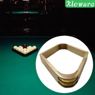 [Kloware] Wooden 9 Ball Diamond Pool Rack Slim Storable Ball Holder Billiard Accessories for Pool Ta