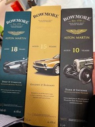 Bowmore 10、15、18  x Aston Martin set 2022