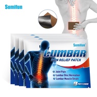 8Pcs Sumifun Lumbar Joint Relief Patch Ease Neck Back Spine Ache Stickers Health Care