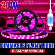 Jmax Full Spectrum LED Grow Light Strip IP65 Waterproof Phyto Lamp For Plants Flower Seeds Hydroponics Indoor Cultivation Growth Lamp