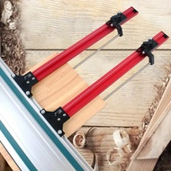 1Set Parallel Rail Guide System Woodworking Track Saw Guide Rail Aluminium Circular Saw Track Set Fi