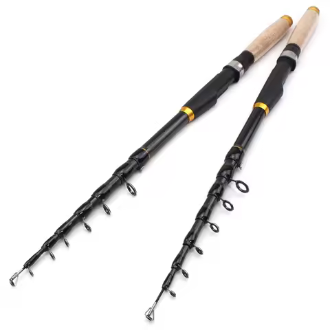 Fishing Rod 1.8m-3.6m Ultrashort Telescopic Fishing Rod Multifunction Spinning Rod Carbon Fishing Fi