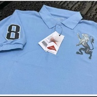 GIORDANO 3D LION PREMIUM EMBROIDERED COLLAR T-SHIRT | T-SHIRT GIORDANO PREMIUMPOLO