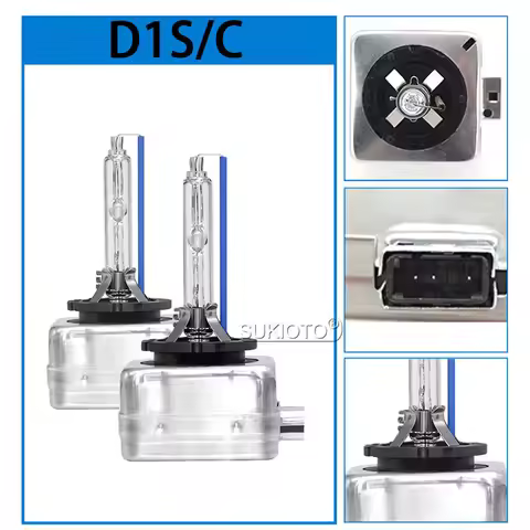 2PCS SUKIOTO GENUINE JAPAN D1S HID Xenon Light For BMW Ford KIA D3S Xenon HID Headlight Bulb For Vol