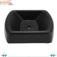 ICAOE103 Trailer Wheel Chock, Black 16.8 x 12.7 x 3.5cm Rubber Wheel Chock, Stable Nitrile Rubber Wh