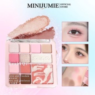 Ershiqi 【韩系眼影盘】12 Colors Eyeshadow Palette Matte Pearl Glitter Waterproof Low Saturation Korean styl