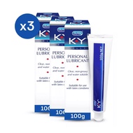 [Bundle of 3] Durex KY Jelly Intimate Lube 100g