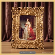 Home Vintage European French Resin Wall Hanging Table Decoration Ornaments Picture Frame Photo Combi