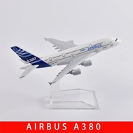 16cm Original Model Airbus A320 Airplane Model Plane Model Aircraft Diecast Metal 1/400 Scale Factor