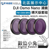 Digital Bunny [Freewell FW-OSN-BRG Osmo Nano Sunny Day Set ND/PL Filter Set] ND CPL