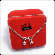 Toscano Silver 925 White Gold Plated Bracelet - 925 Anti-Rust Women's Bracelet Jewelry