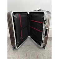 Fashion Travel Aluminum Frame Luggage/with Corner/Anti-Scratch/Universal Wheel/77cm/Unisex