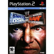 PS2 GAME DVD - WWE SmackDown VS Raw