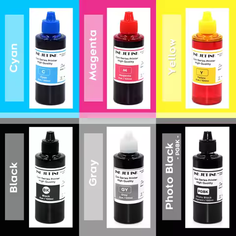 Refill Ink for Canon Printer, PGI-550, CLI-551, PGI550, CLI551, IP7250, IP8750, MG5450, NX725, MX725