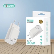 DINAMI P7 GAN Charger 30W ADAPTOR Type C Fast Charging PD QC SFC For Iphone 12 13 14 15 16 HS760