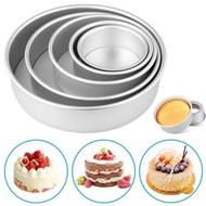 6/8 Inch Aluminum Alloy Non-stick Round Cake Bake Mould Pan Cake Mold Kitchen Tool