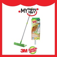 3M Scotch Brite Super Mop Set 360 with Free Scrapper (1 Pc/Pack) Mop Lantai or refill