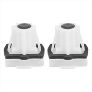 2x Rear Seat Buckle Clips 1609267180 For Citroen C3 C4 C- Elysee Peugeot 301 208