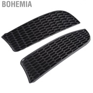 Bohemia 2pcs Front Bumper Fog Light Grill Cover Left Right for M3 Style Replacement BMW 3 Series E90 E91 E92 E93
