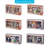 [Sunnimix1] Kitchen Appliances Toys Kids Play Kitchen Accessories Set for Gift Present