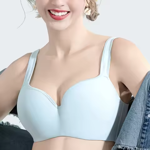 Womens Seemless Balconette Lightly Padded Push Up Bras Full Cup Support Underwire Female Lingerie 34