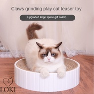 Ready Stock Big Size 43cm XL Cat Scratcher Board Cat Toy Catnip Cat Tree Cat Scratches Papan cakar kucing murah scratch