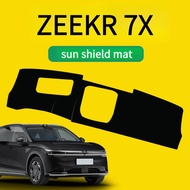 2025 ZEEKR 7X Instrument Cluster Light Protection Mat Sun Protection Heat Insulation Sun Shield Mat 