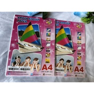 A4 GLOSSY PHOTO PAPER 210Gram 240Gram | Original/DYE Ink Support, Quick-Drying and Waterproof Print 