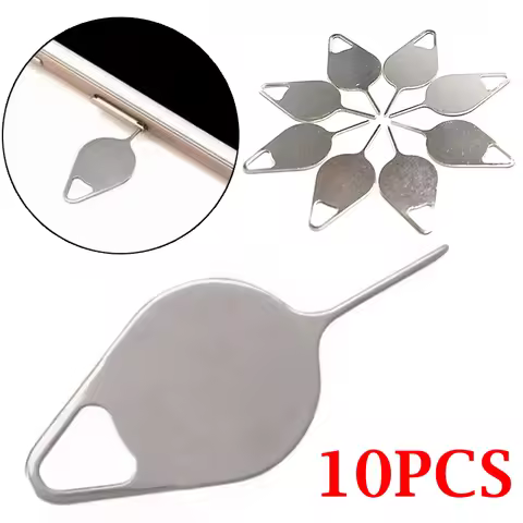 10PCS Universal Sim Card Tray Pin Ejecting Removal Needle Opener Ejector for Mobile Sim Card Ejector