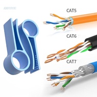 【3C】 3Pcs Ethernet Cable Straightener Tool For Quick And Easy Unraveling CAT5e CAT6