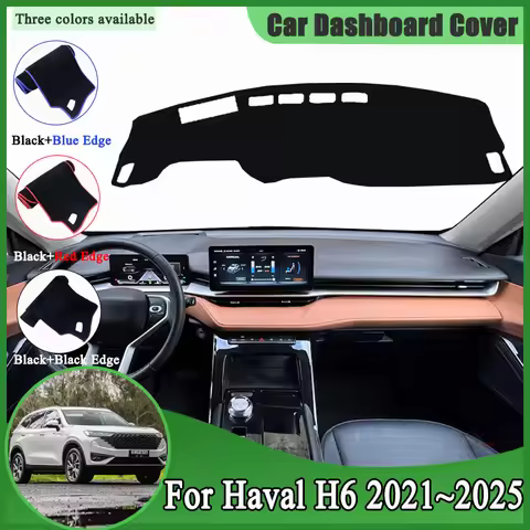 For GWM Haval H6 Accessories HEV PHEV 2021~2023 2024 2025 Car Dashboard Cover Dash Mat Dashmat Dash 